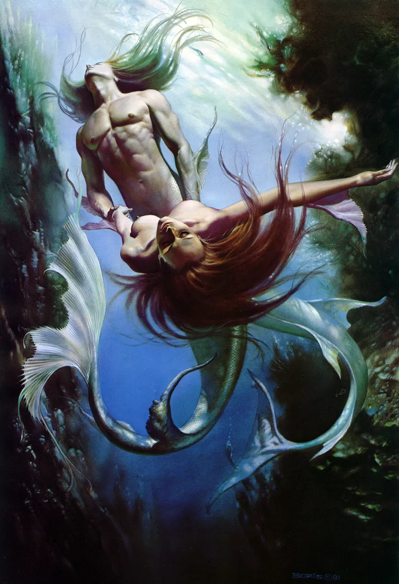 Mermaid And Triton